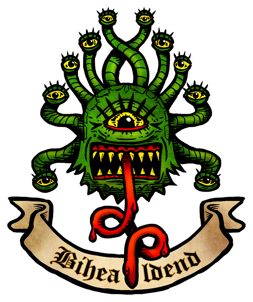 Beholder Heraldry Sticker