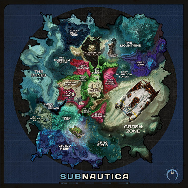 Subnautica Map